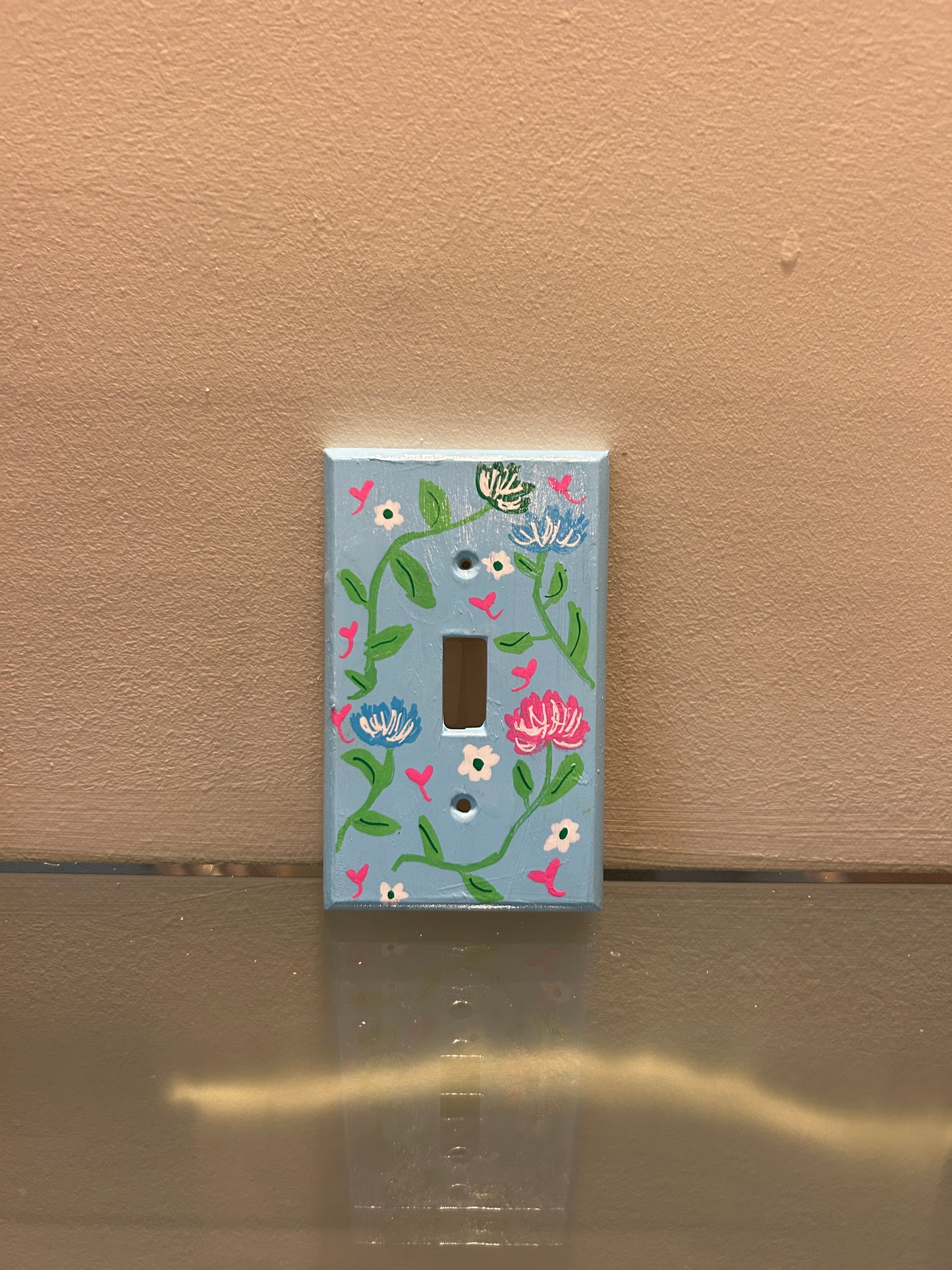 Floral Light Switch Cover