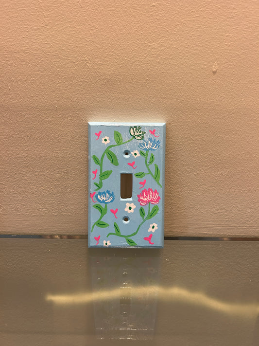 Floral Light Switch Cover